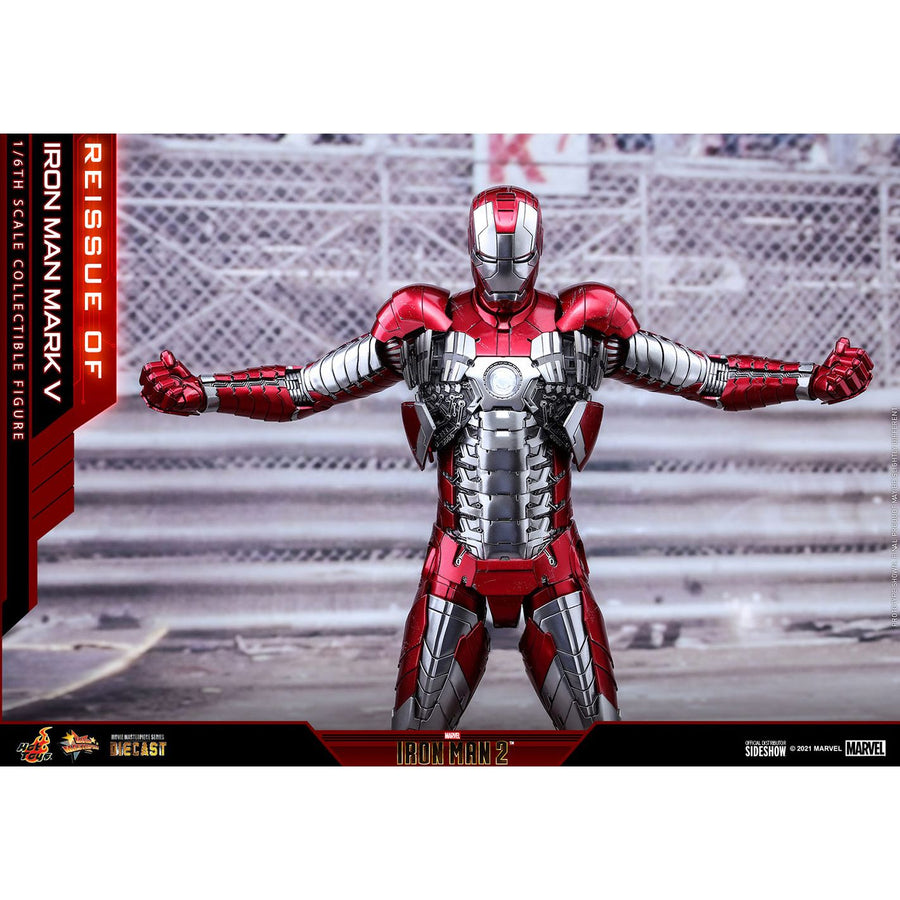 Hot Toys Iron Man 2: Mark V Collector's Edition Action Figure MMS145