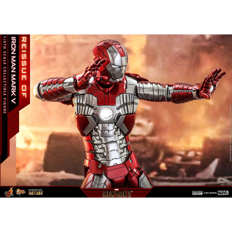 Hot Toys Iron Man 2: Mark V Collector's Edition Action Figure MMS145