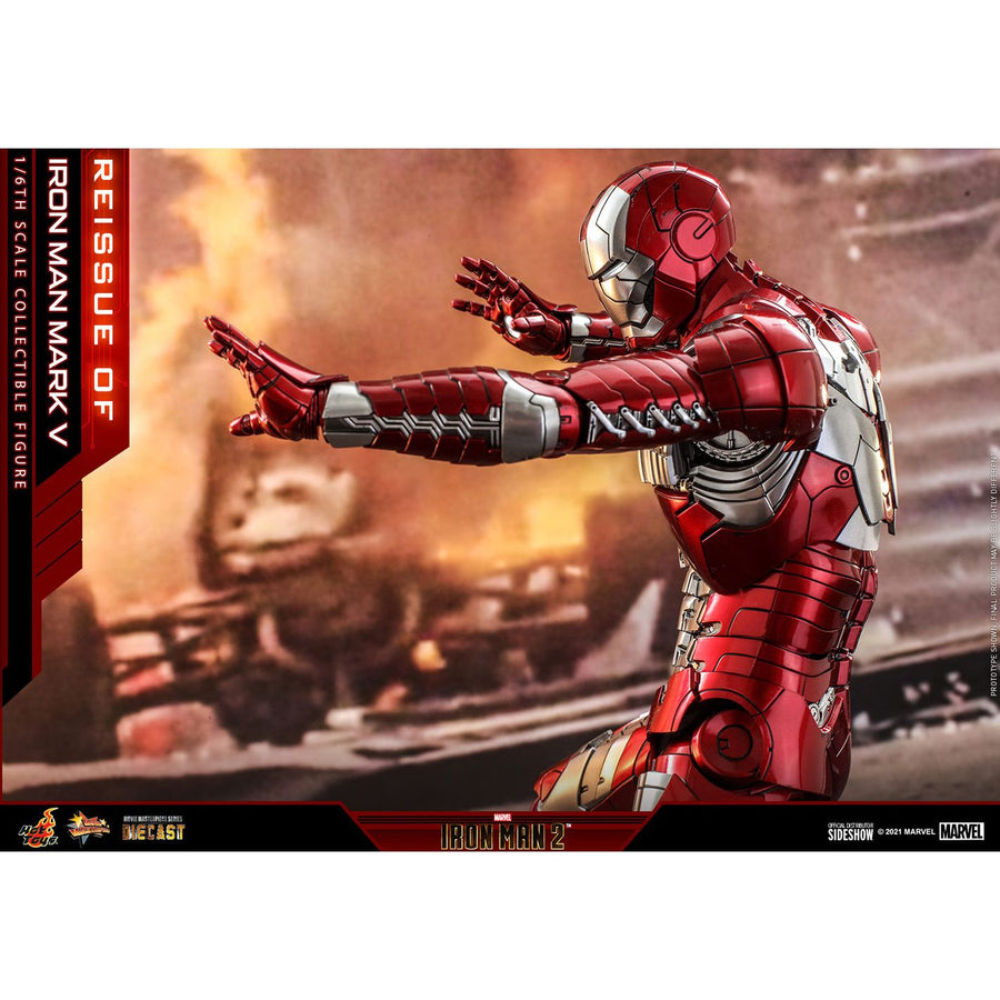 Hot Toys Iron Man 2: Mark V Collector's Edition Action Figure MMS145