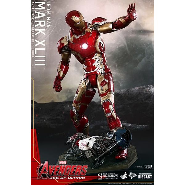 Hot Toys Avengers: Age of Ultron Iron Man Mark XLIII Action Figure MMS278 D09