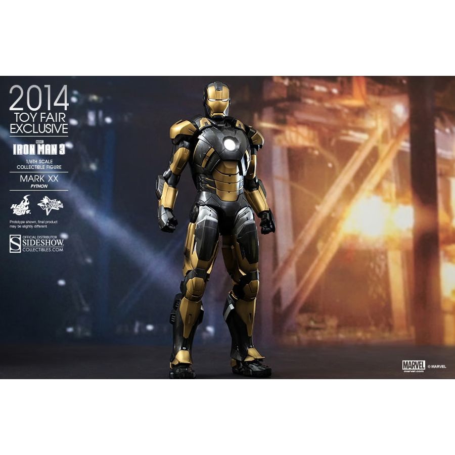 Hot Toys Iron Man 3: Python Mark XX Action Figure MMS248