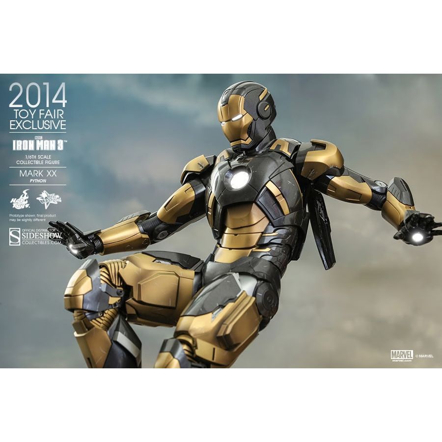 Hot Toys Iron Man 3: Python Mark XX Action Figure MMS248