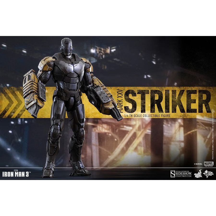 Hot Toys Iron Man 3: Striker Mark XXV Action Figure MMS277