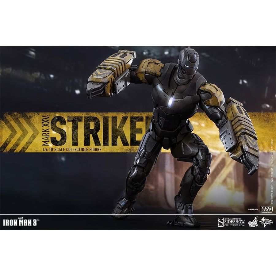 Hot Toys Iron Man 3: Striker Mark XXV Action Figure MMS277