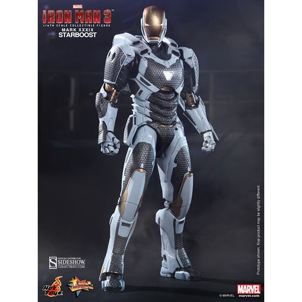 Hot Toys Iron Man 3: Starboost Mark XXXIX Action Figure MMS214