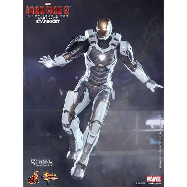Hot Toys Iron Man 3: Starboost Mark XXXIX Action Figure MMS214