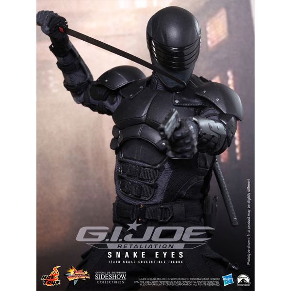 Hot Toys G.I Joe Retaliation: Snake Eyes Action Figure MMS192