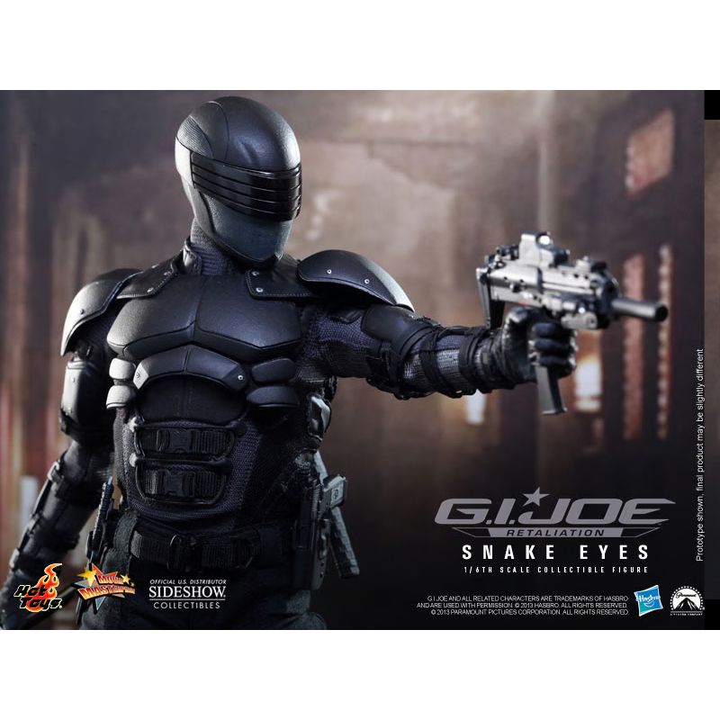 Hot Toys G.I Joe Retaliation: Snake Eyes Action Figure MMS192