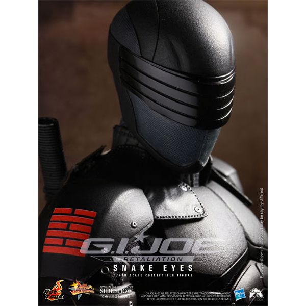Hot Toys G.I Joe Retaliation: Snake Eyes Action Figure MMS192