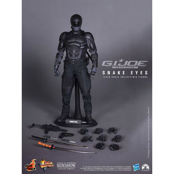 Hot Toys G.I Joe Retaliation: Snake Eyes Action Figure MMS192