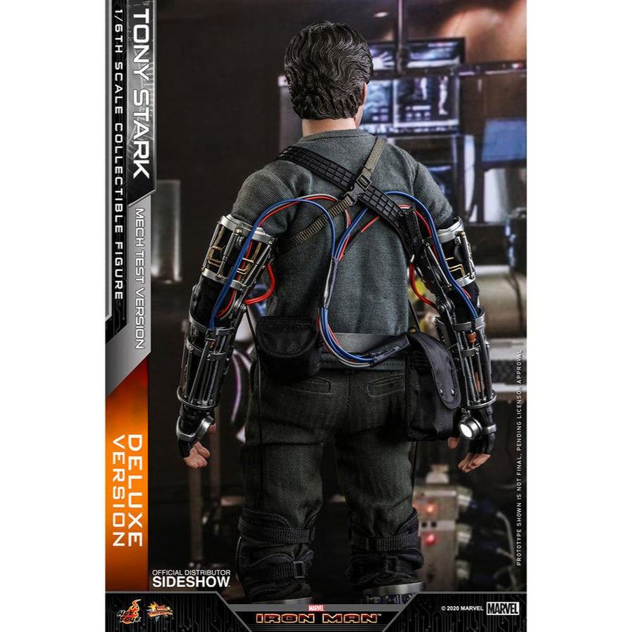 Hot Toys Iron Man Tony Stark Mech Test Deluxe Action Figure MMS582