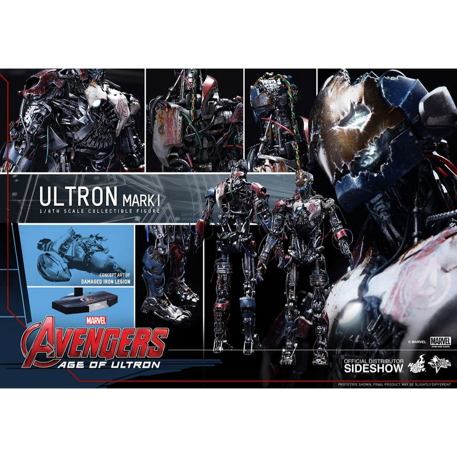 Hot Toys Avengers Age of Ultron: Ultron Mark I Action Figure MMS292