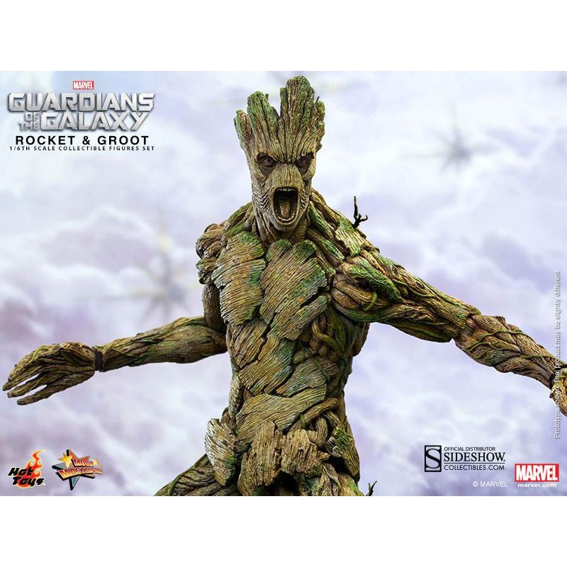 Hot Toys Guardians of the Galaxy: Rocket and Groot MMS 254 Action Figure MMS254