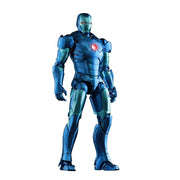 Hot Toys MMS 314 D12: Iron Man Stealth Mode Blue Action Figure MMS314 D12