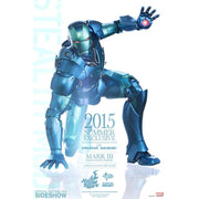 Hot Toys MMS 314 D12: Iron Man Stealth Mode Blue Action Figure MMS314 D12