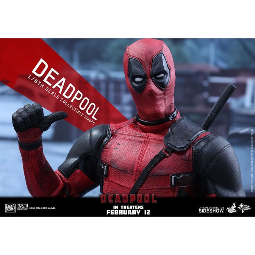 Hot Toys Deadpool Movie Masterpiece Action Figure MMS347