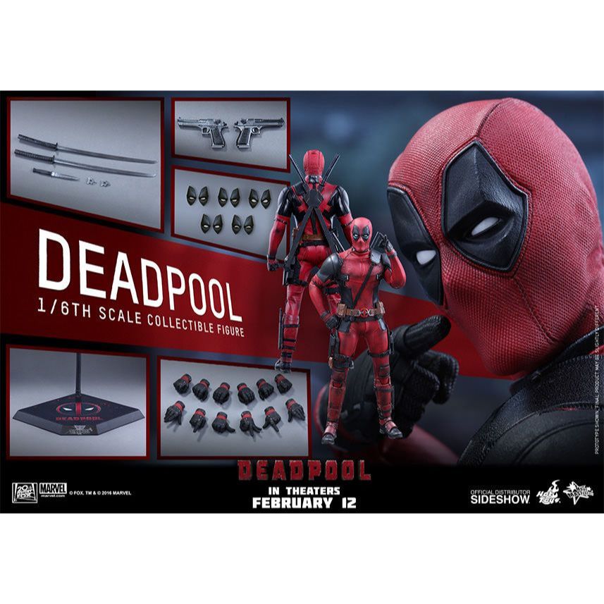 Hot Toys Deadpool Movie Masterpiece Action Figure MMS347