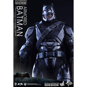 Hot Toys Batman vs Superman: Batman Armoured Black Chrome Action Figure MMS356
