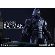 Hot Toys Batman vs Superman: Batman Armoured Black Chrome Action Figure MMS356