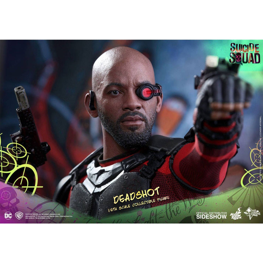 Hot Toys Suicide Squad Deadshot Movie Masterpiece 1/6 Action Figure Ex-Display