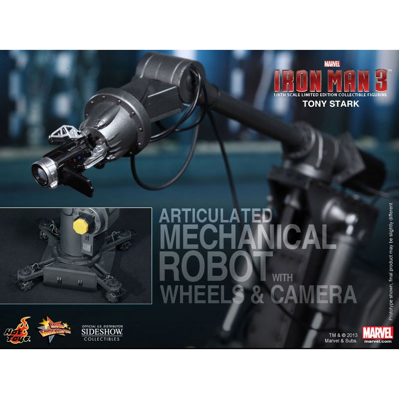 Hot Toys Iron Man 3: Tony Stark Mark LII Autonomous Propulsion Test Suit Action Figure MMS191
