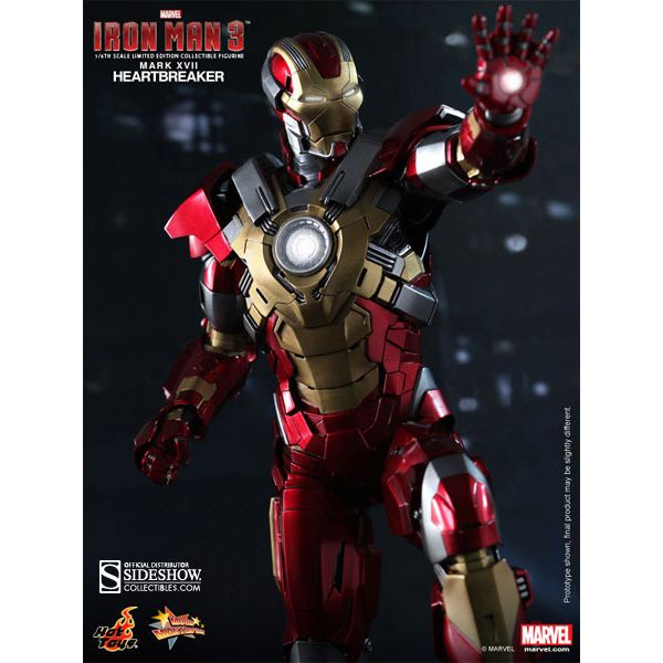 Hot Toys Iron Man 3: Heartbreaker Action Figure MMS212