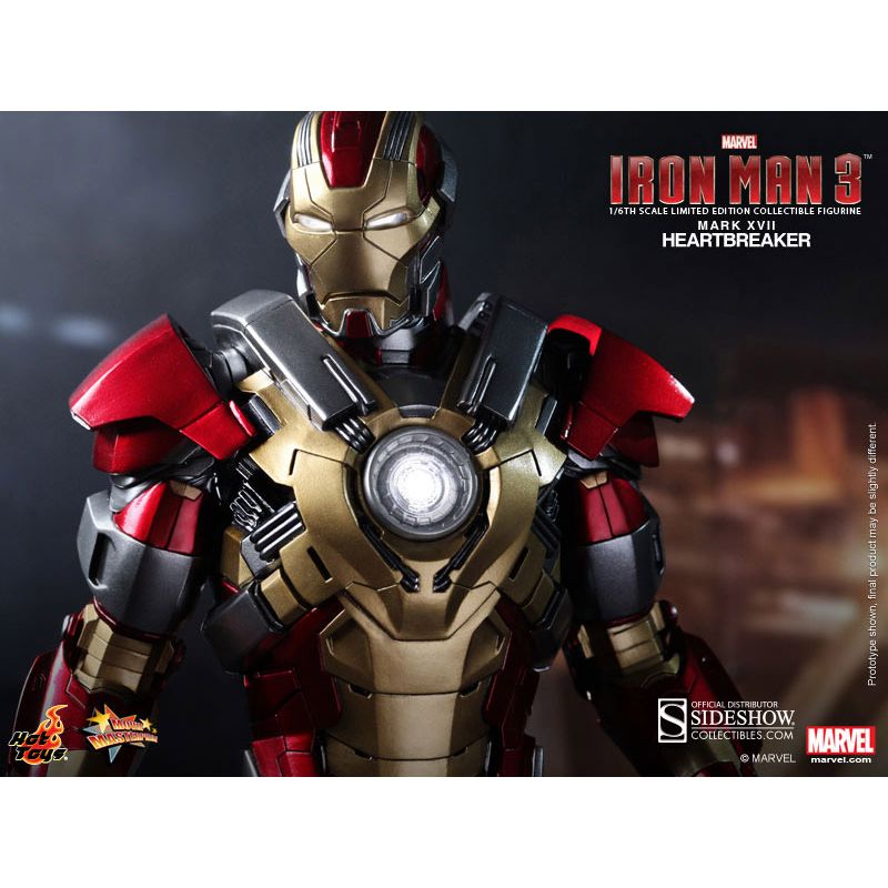 Hot Toys Iron Man 3: Heartbreaker Action Figure MMS212