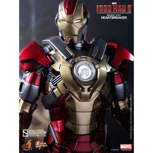 Hot Toys Iron Man 3: Heartbreaker Action Figure MMS212