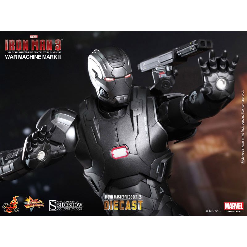 Hot Toys MMS 198-D03: Iron Man 3 War Machine Action Figure MMS198 D03