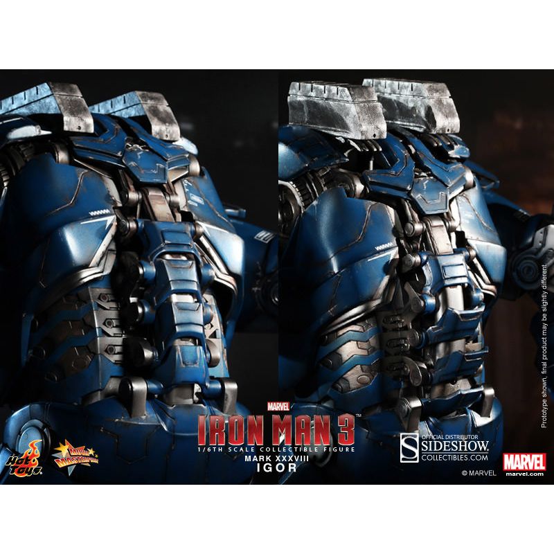 Hot Toys Iron Man 3: Igor Mark XXXVIII Action Figure MMS215