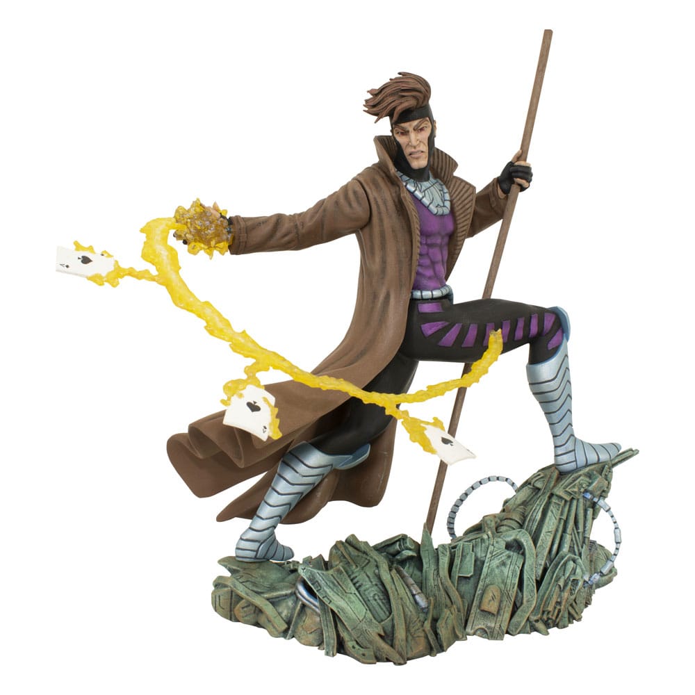 Diamond Marvel Comic Gallery PVC Statue Gambit 25cm