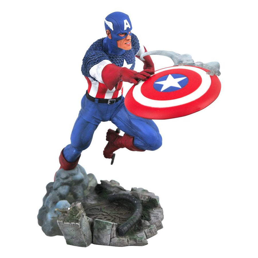 Diamond Marvel Comics Gallery PVC Statue Captain America 25cm