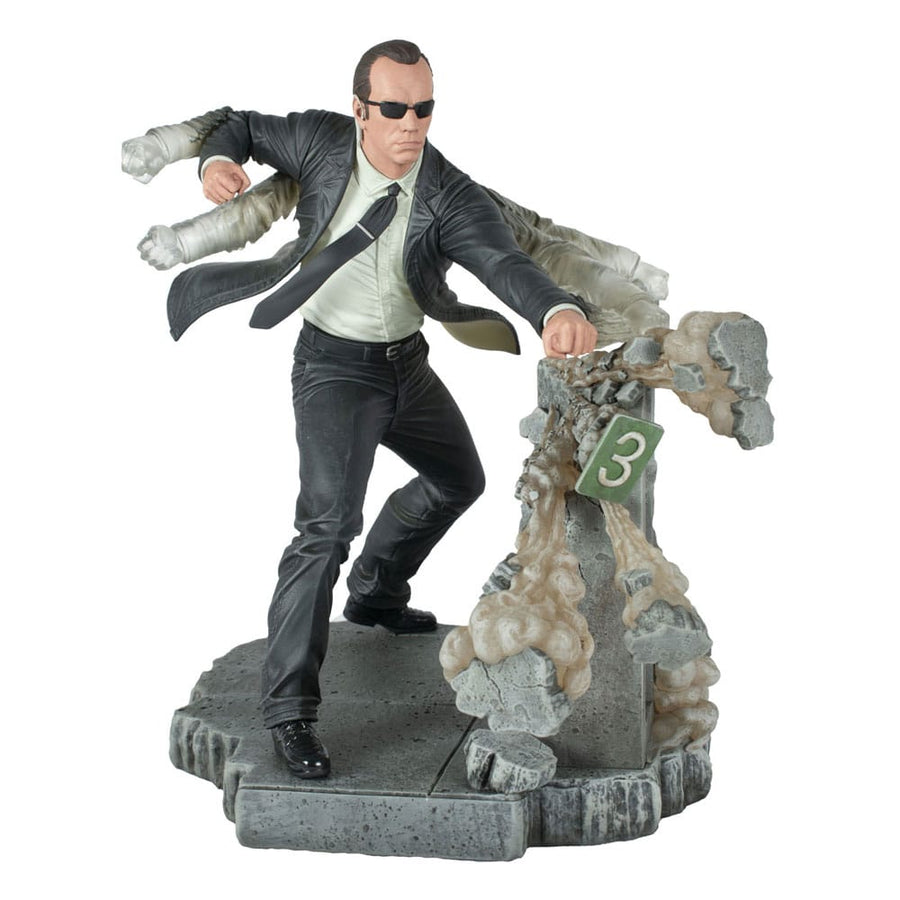 Diamond The Matrix Gallery PVC Statue Agent Smith 25cm