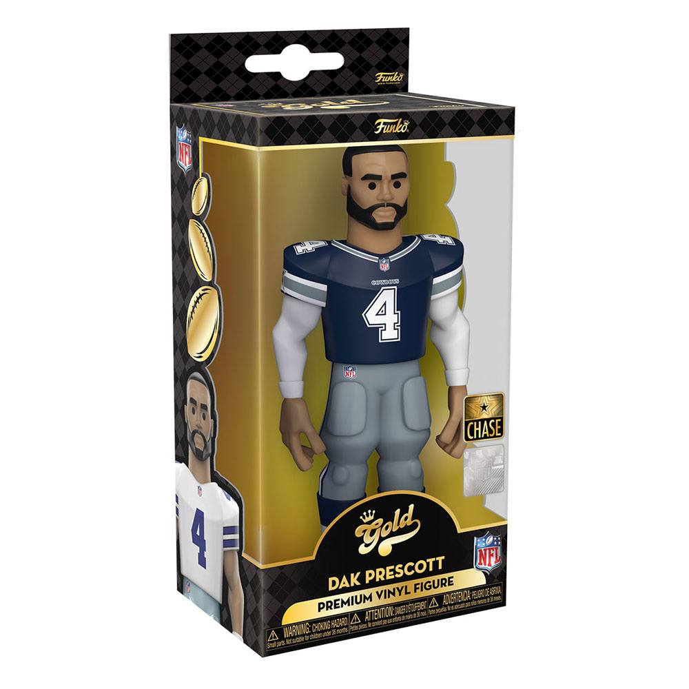 Funko Gold NFL Dallas Cowboys Dak Prescott 13cm Vinyl Figure