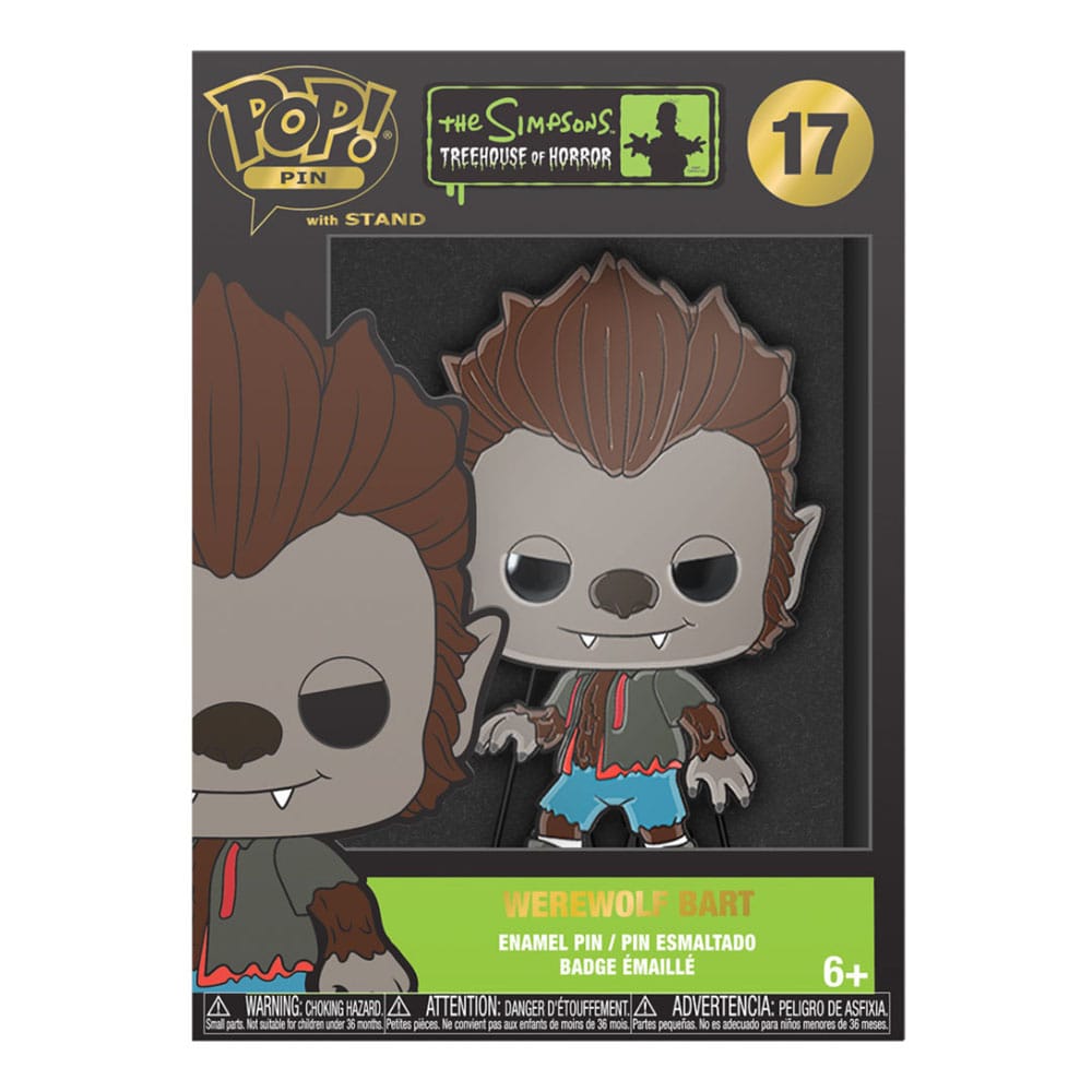 Funko Simpsons Horror Loungefly POP! Enamel Pin Bart Chance of Chase 10cm