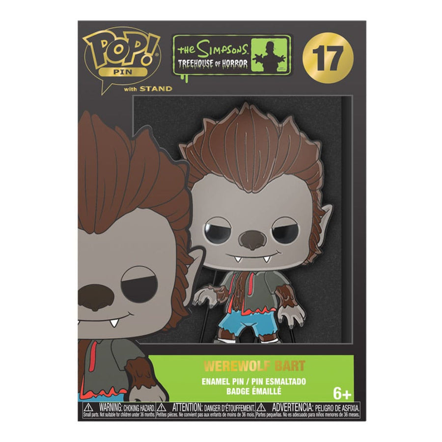 Funko Simpsons Horror Loungefly POP! Enamel Pin Bart Chance of Chase 10cm