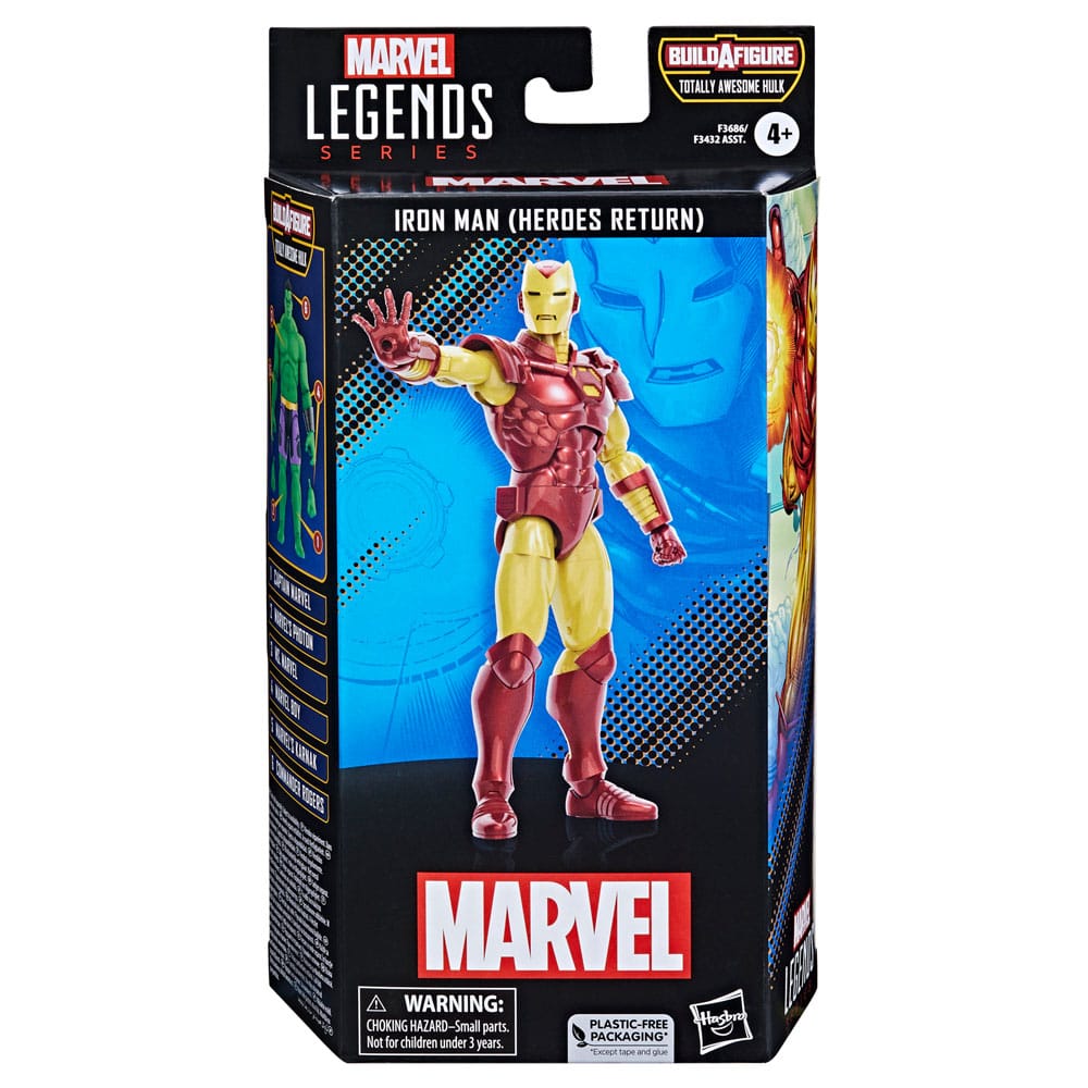 Hasbro Marvel Legends Action Figure Iron Man (Heroes Return) 15cm