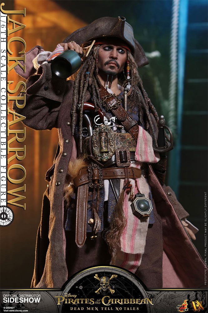 Hot Toys DX15: Jack Sparrow Action Figure DXX15