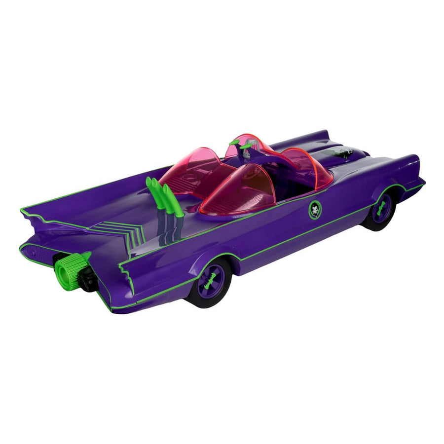 McFarlane DC Retro Action Figure with vehicle Batman 66 Batmobile with Joker