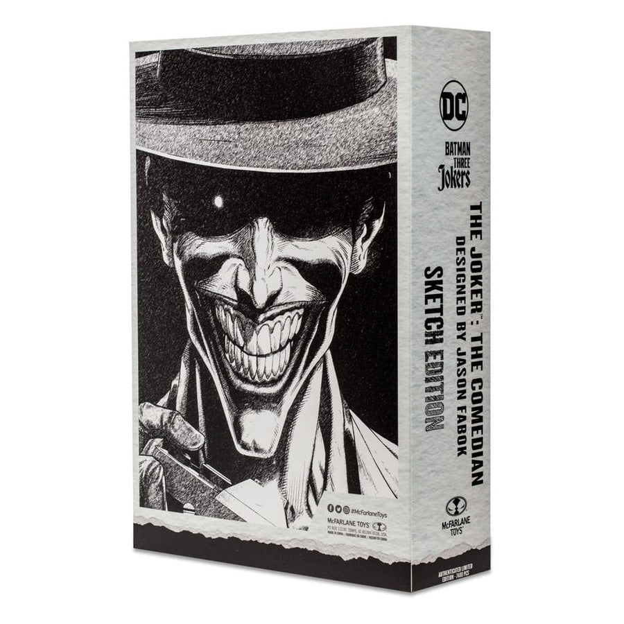 McFarlane Batman Three Jokers Comedian Sketch Edition 18cm Action Figure