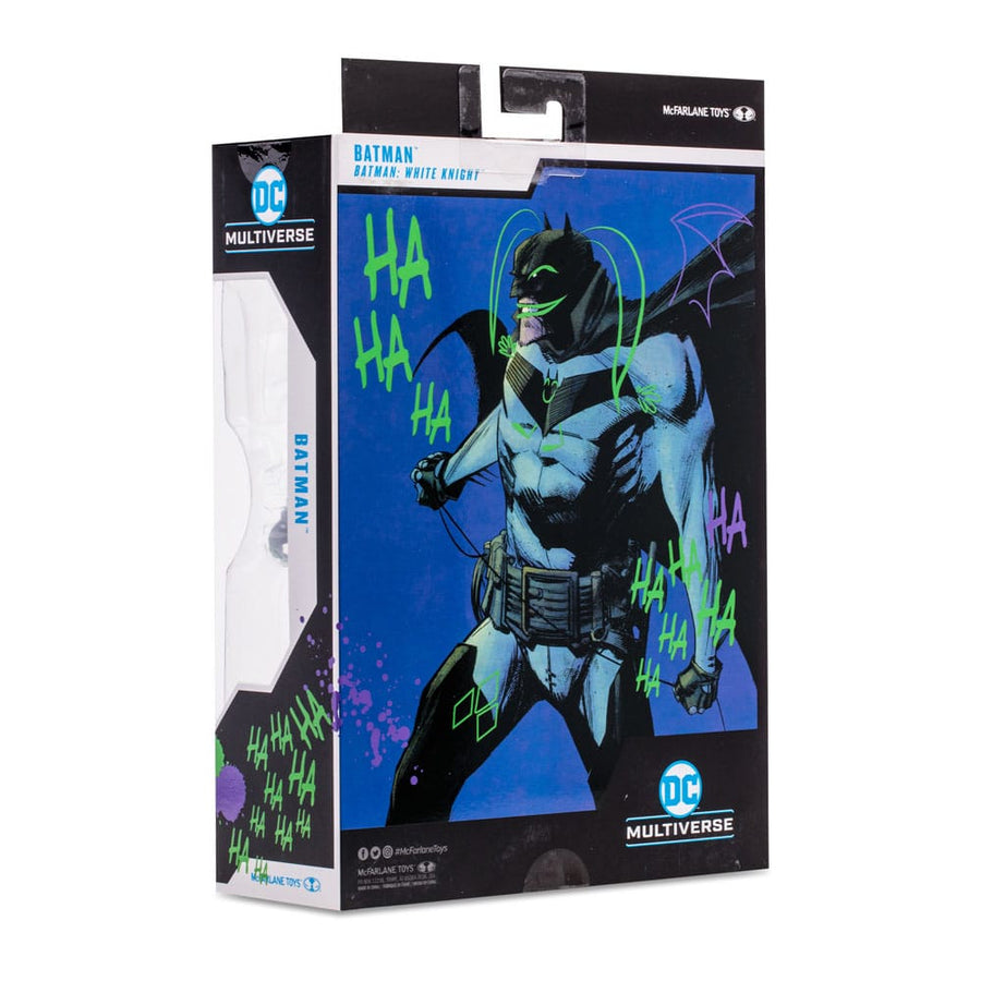 McFarlane DC Multiverse Action Figure Batman Jokerized White Knight