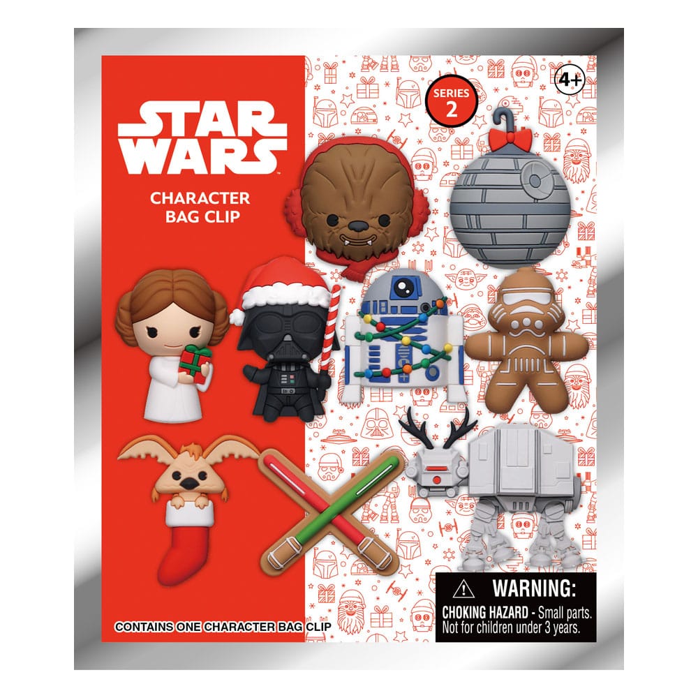 Monogram Star Wars 3D PVC Bag Clips Christmas Edition Decorations Ornament