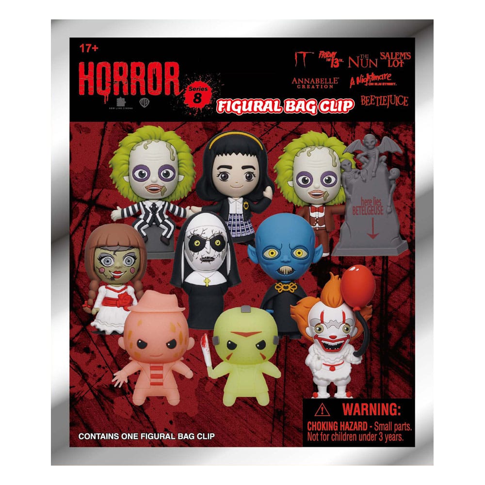 Monogram Warner Brothers 3D PVC Bag Clips Horror Series 8 Blind Bag