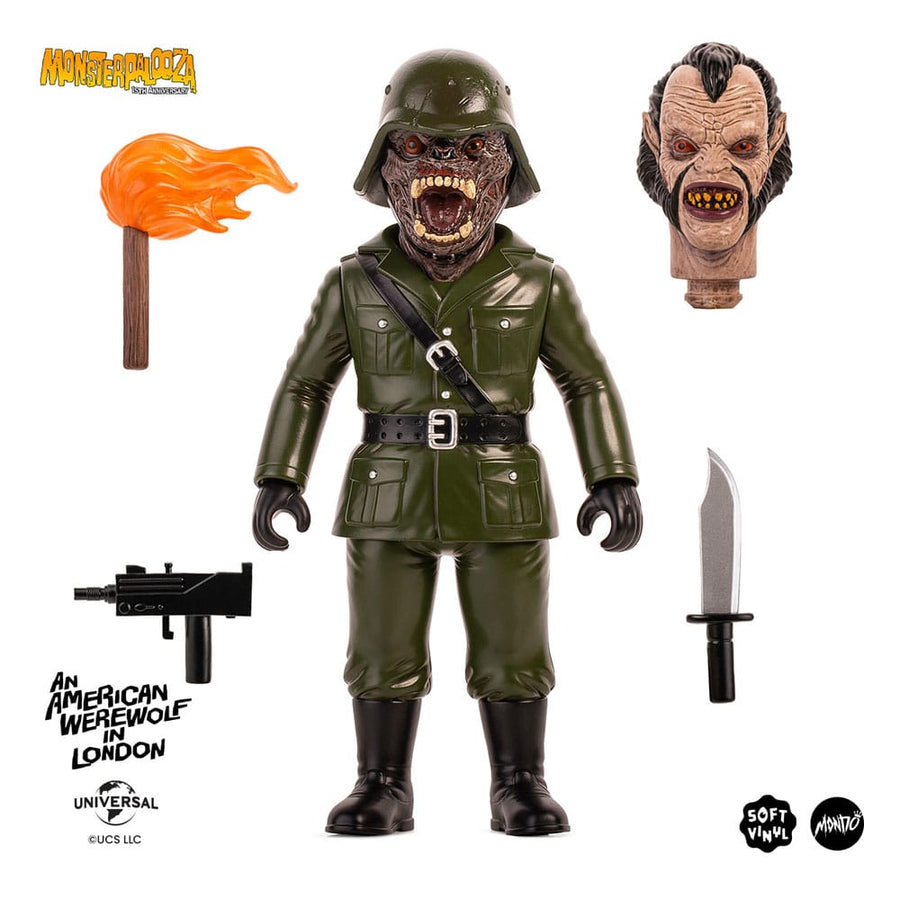 Mondo American Werewolf in London Soft Vinyl Figure Nightmare Demon Mutant 25cm