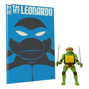 Teenage Mutant Ninja Turtles BST AXN Action Figure & Comic Book Leonardo Exclusive