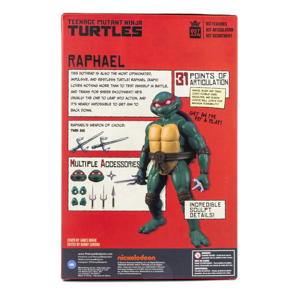 Teenage Mutant Ninja Turtles BST AXN Action Figure & Comic Book Raphael Exclusive