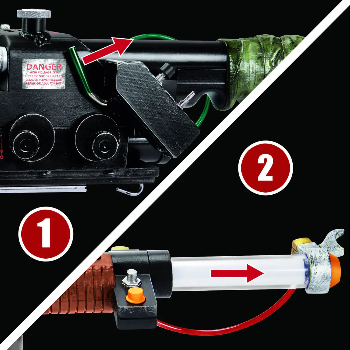 Hasbro Ghostbusters Plasma Spengler Neutrona Wand 1/1 Scale Replica 1st Issue Tip