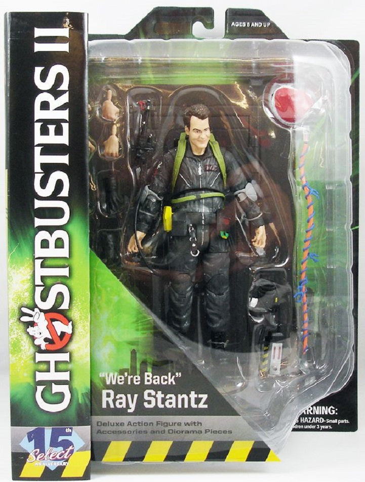 Diamond Select Ghostbusters 2 Series 6 Ray with Santa Hat Action Figure