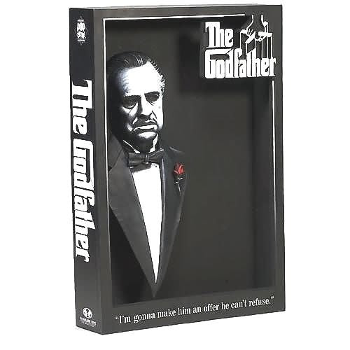 The Godfather Don Corleone McFarlane's Pop Culture Masterworks 3D Poster Wall Art