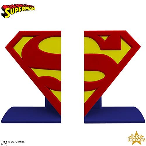 Icon Heroes DC Comics Superman Bookends